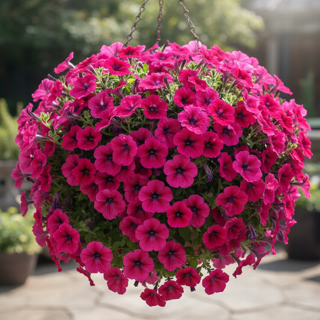 Petunia Surfinia zwisająca RÓŻOWA - na balkony i tarasy NASIONA 0,05g XXL - obrazek 3